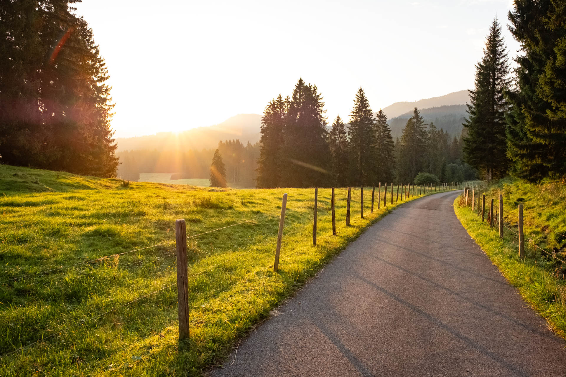 Wanderung vom Parkplatz Großer Wald auf den Grünten im Allgäu