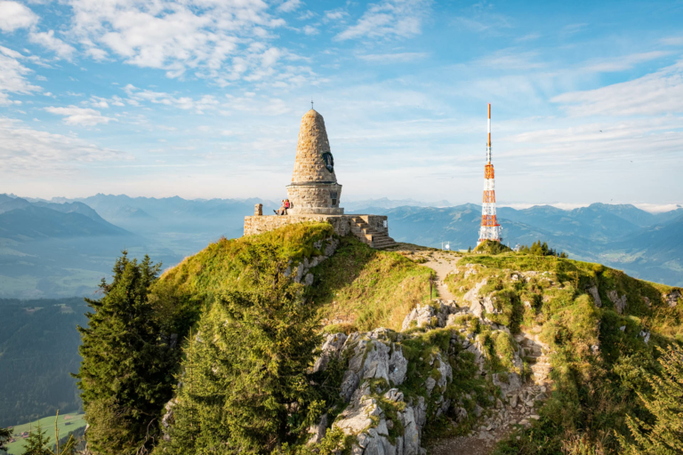 Wanderung vom Parkplatz Großer Wald auf den Grünten im Allgäu