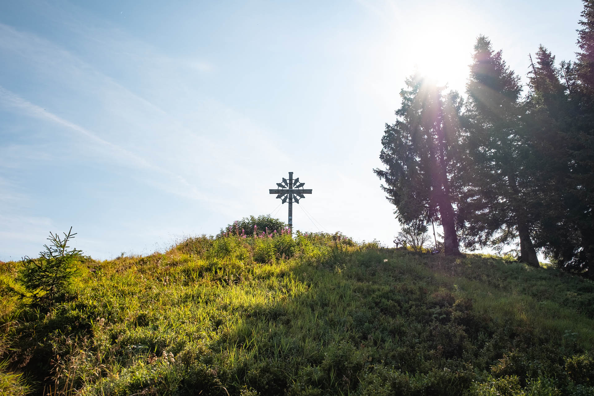 Wanderung von Reichenbach auf den Sonnenkopf - Heidelbeerkopf - Schnippenkopf im Allgäu