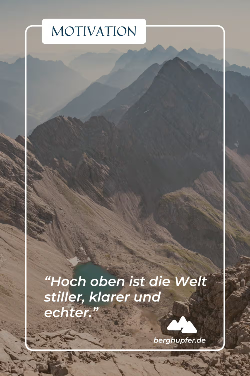 Bergsprüche - Motivation und Inspiration