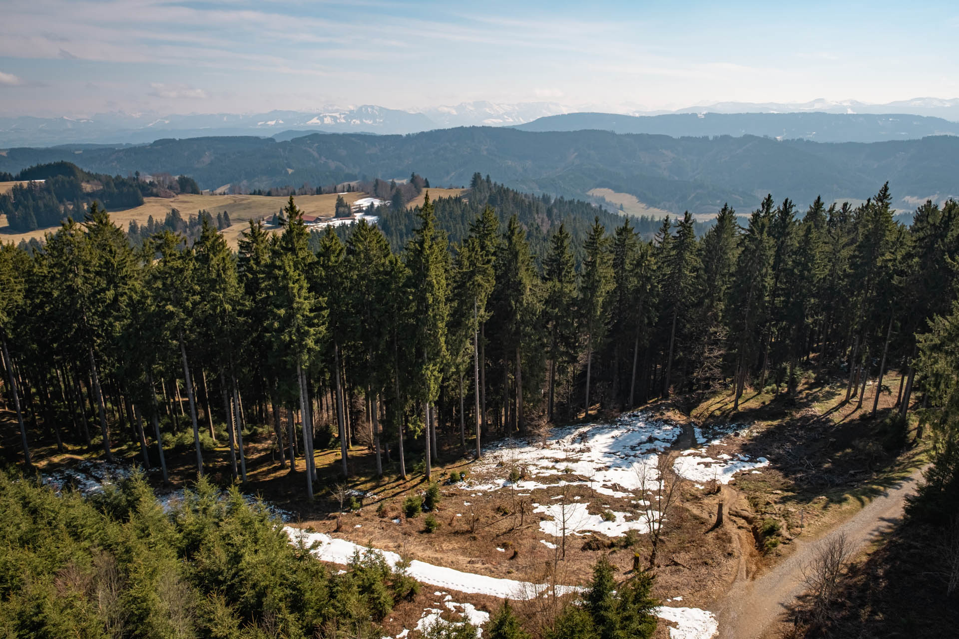 Schwarzer Grat - Leichte Wanderung auf dem Erlebnisweg zum Aussichtsturm für die ganze Familie im Allgäu