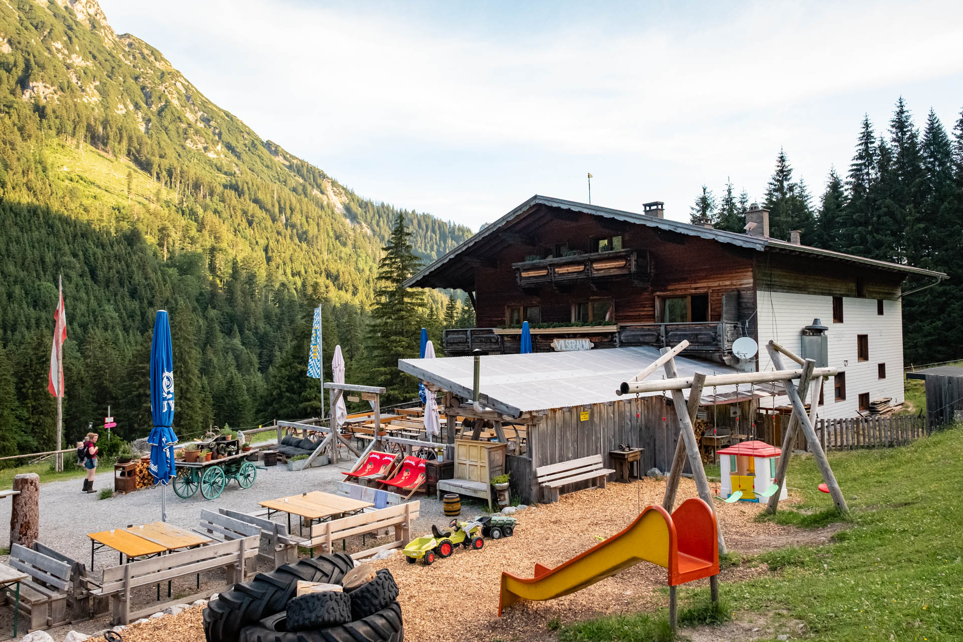 Vilser Kegel - Mittelschwere Wanderung über die Vilser Alm