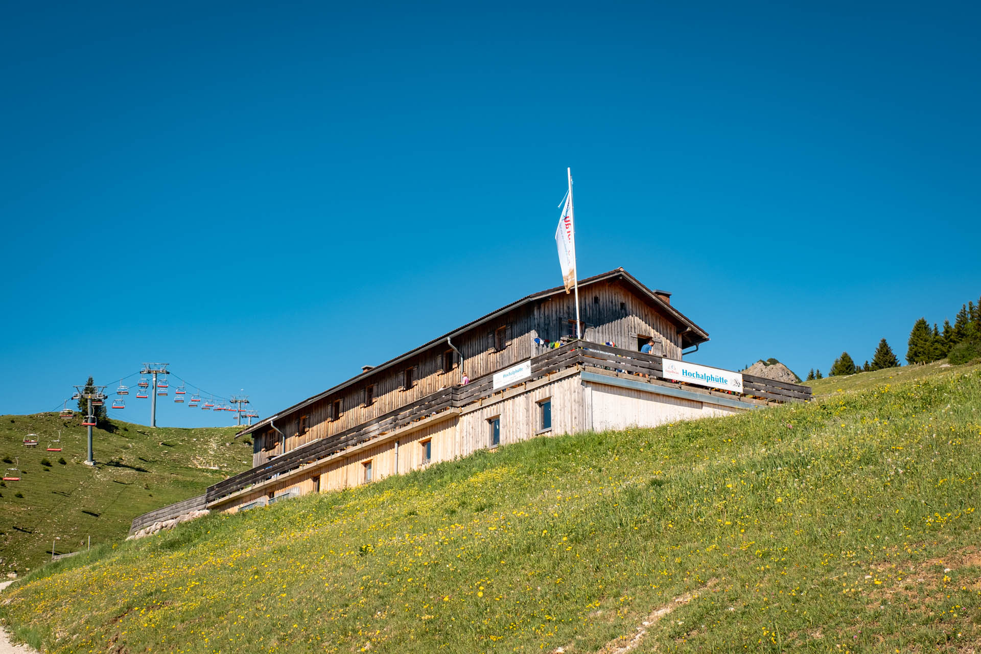 Hochalphütte am Breitenberg in der Nähe der Reichenbachklamm