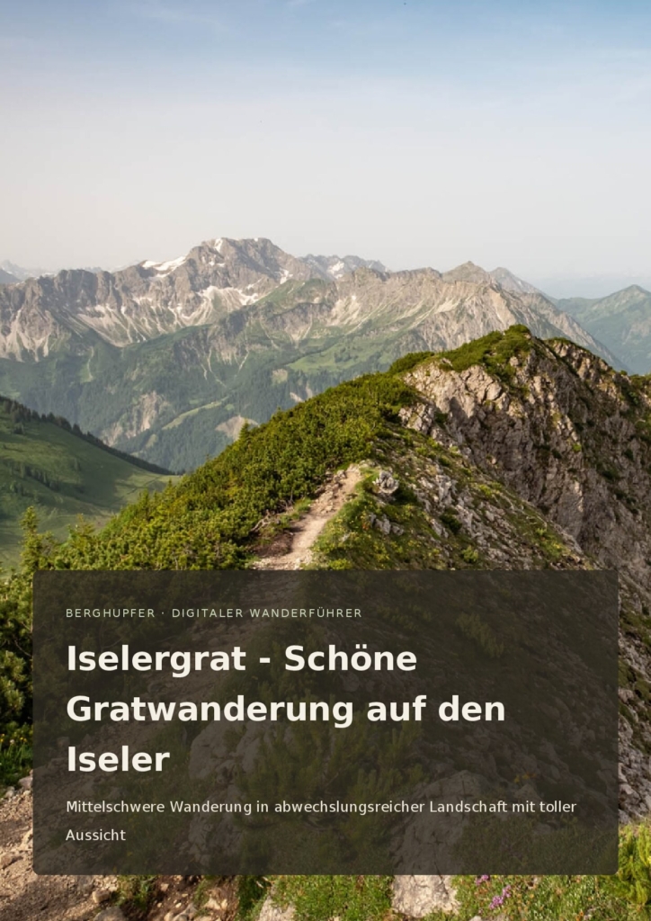 Iselergrat – Gratwanderung auf den Iseler