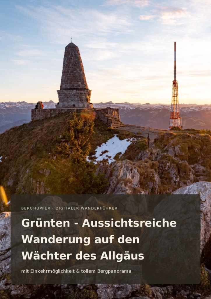 Grünten – Leichte Wanderung auf den Wächter des Allgäus