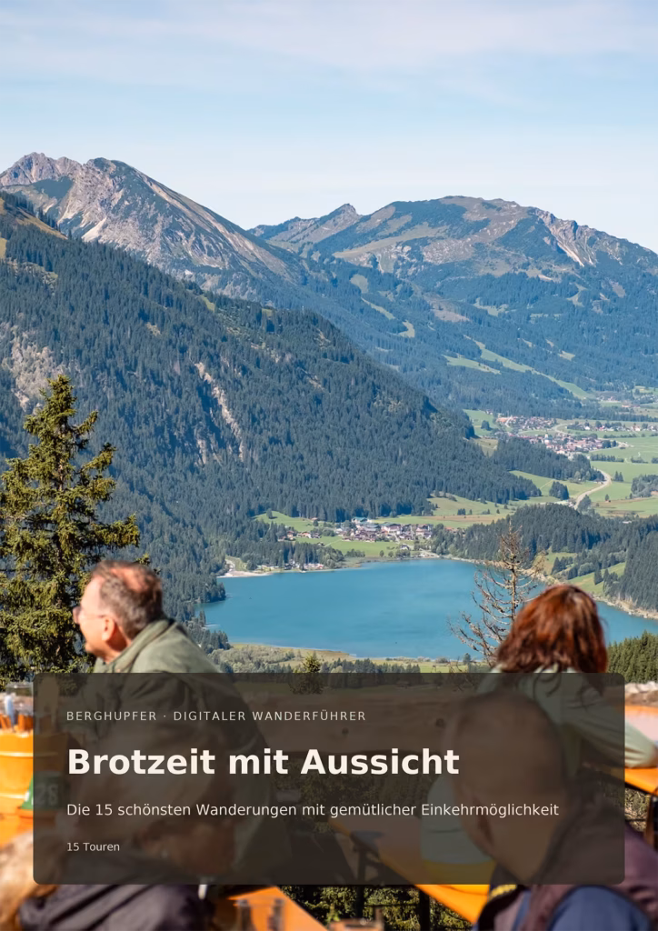 Brotzeit mit Aussicht