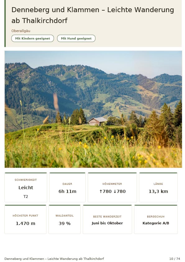 10 schöne Herbst-Wanderungen im Allgäu