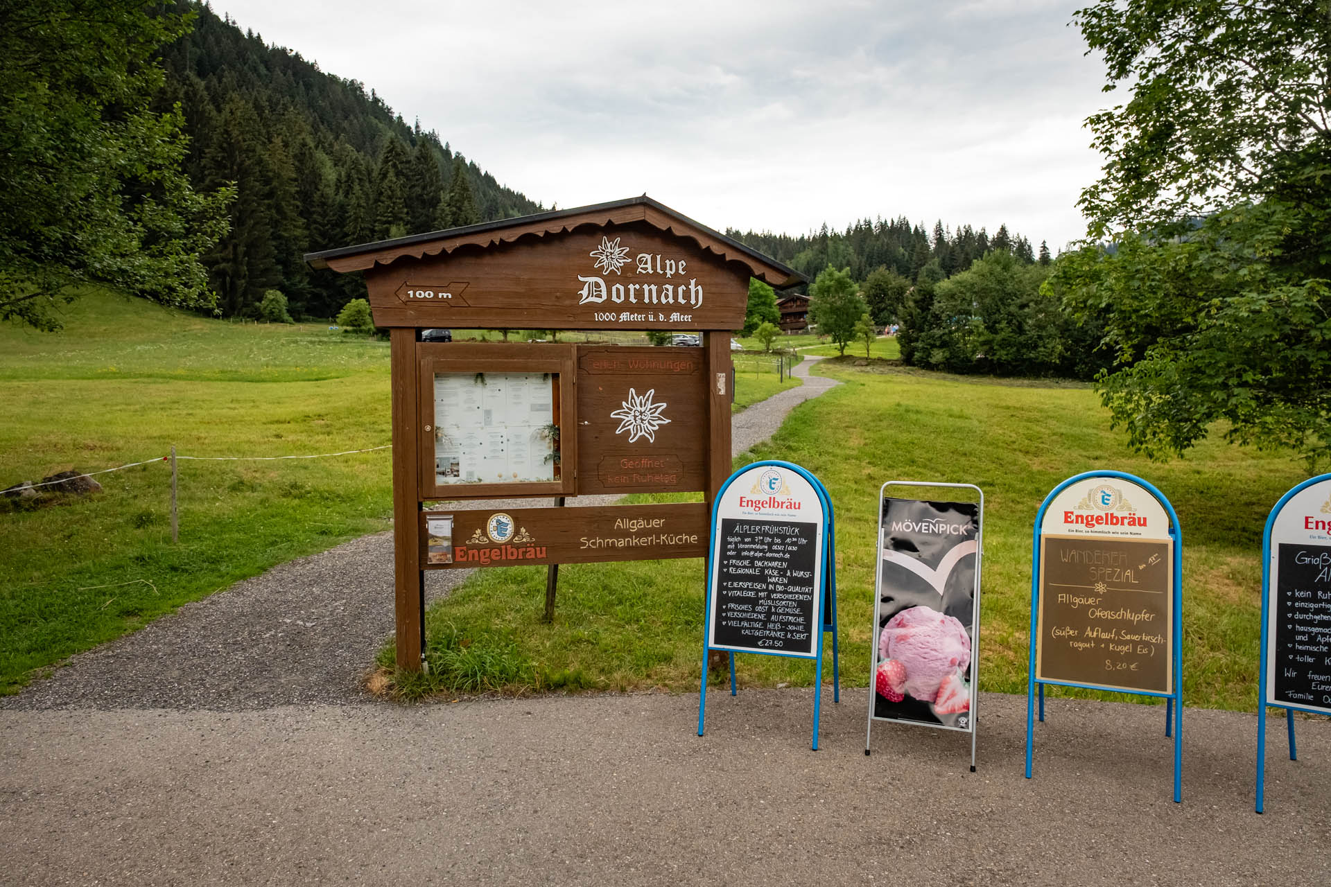 Alpe Dornach auf dem Rundweg