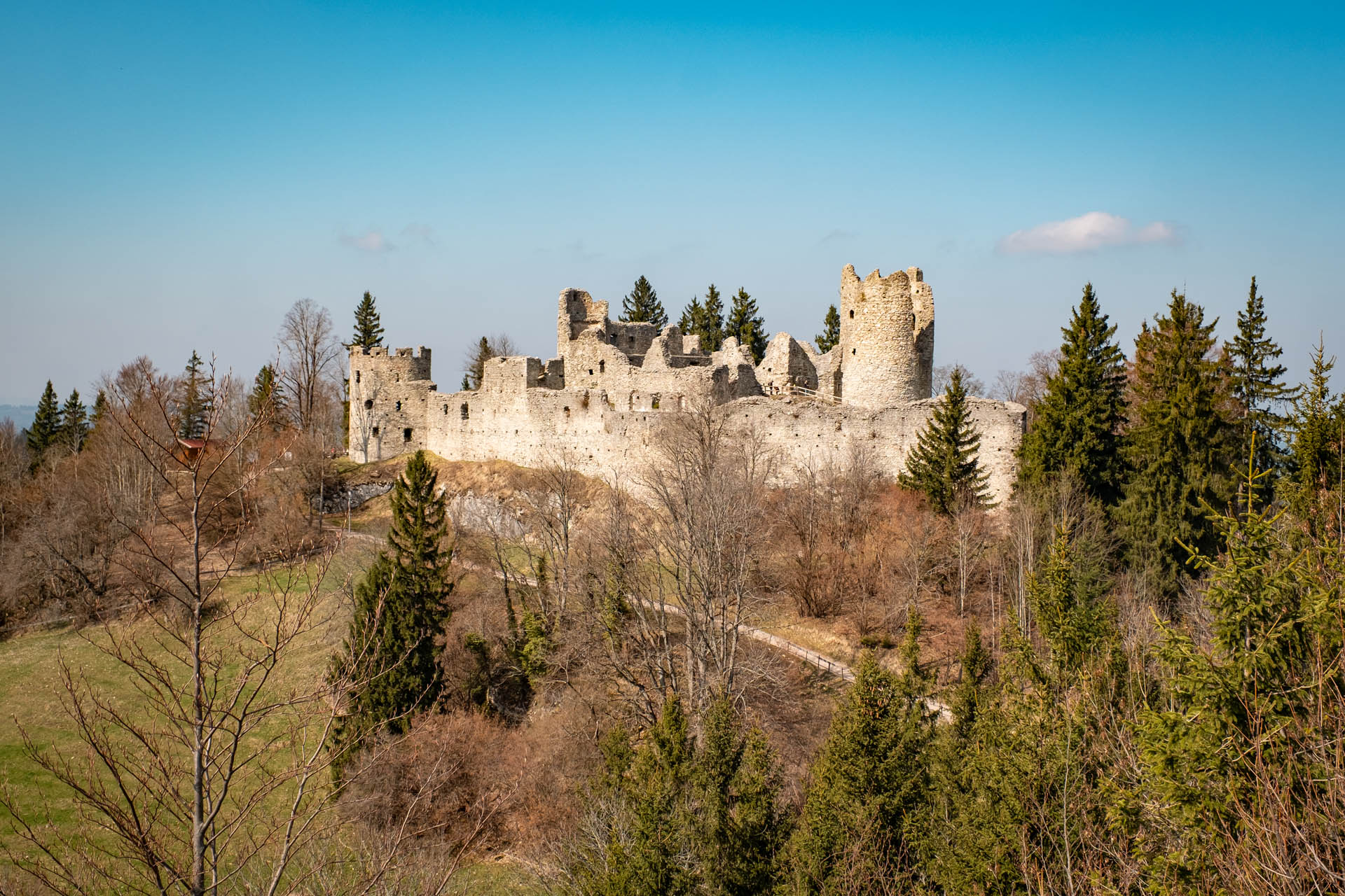 Burgruine Eisenberg und Hohenfreyberg - Leichte Wanderung im Ostallgäu