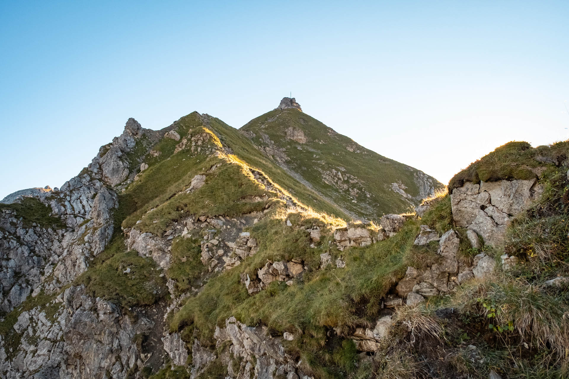 Blick zum Kemptner Kopf