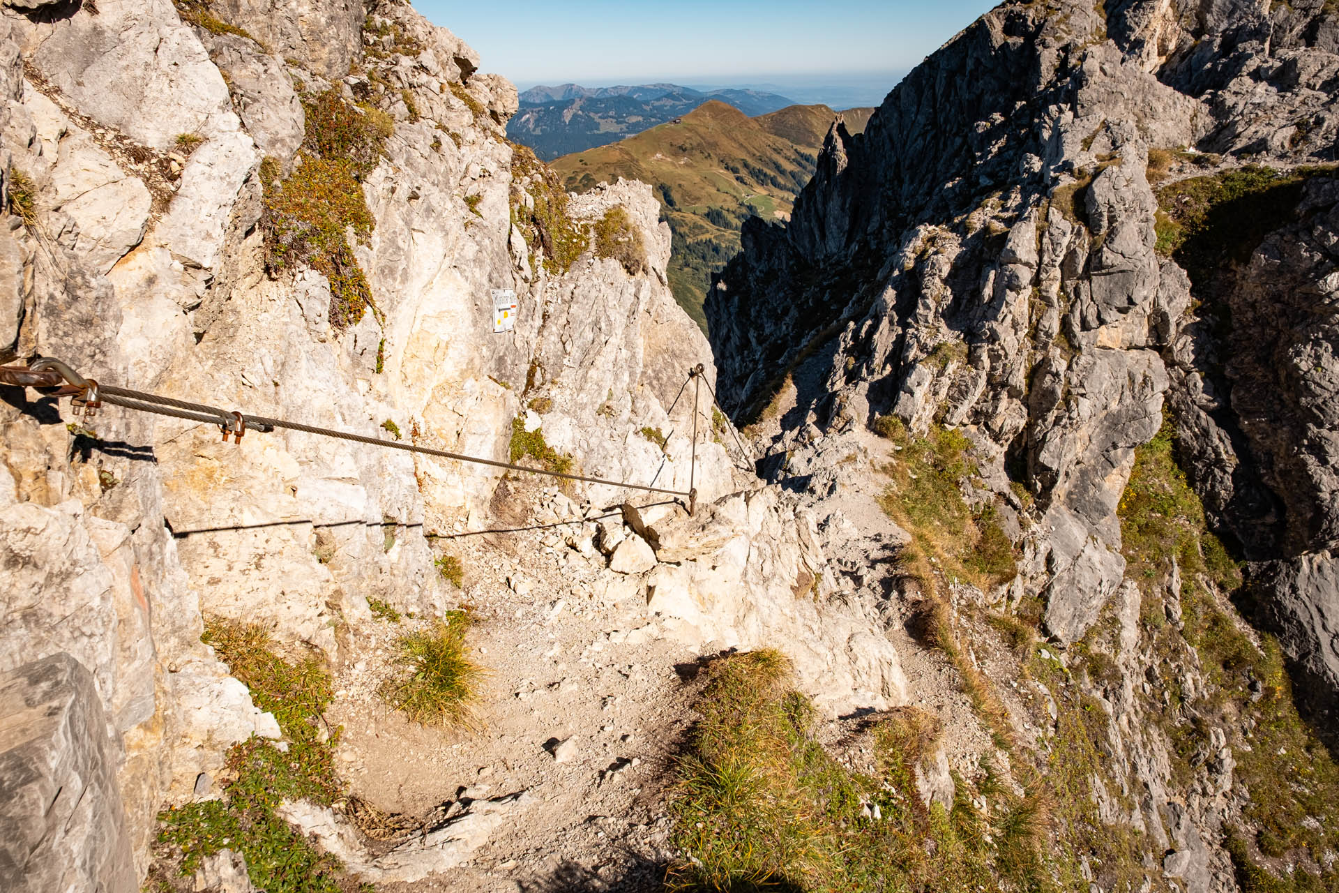 Abstieg zur Fiderepass-Scharte