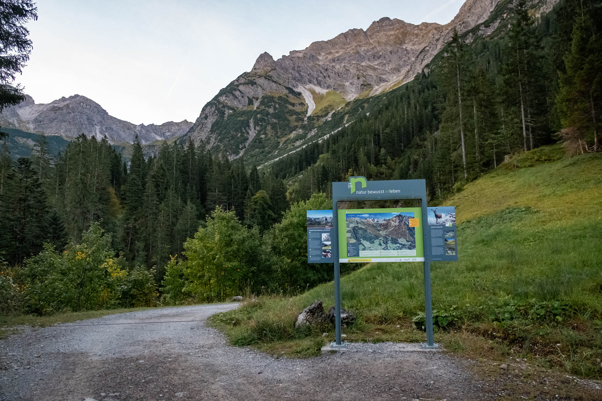 Wanderweg ins Wildental