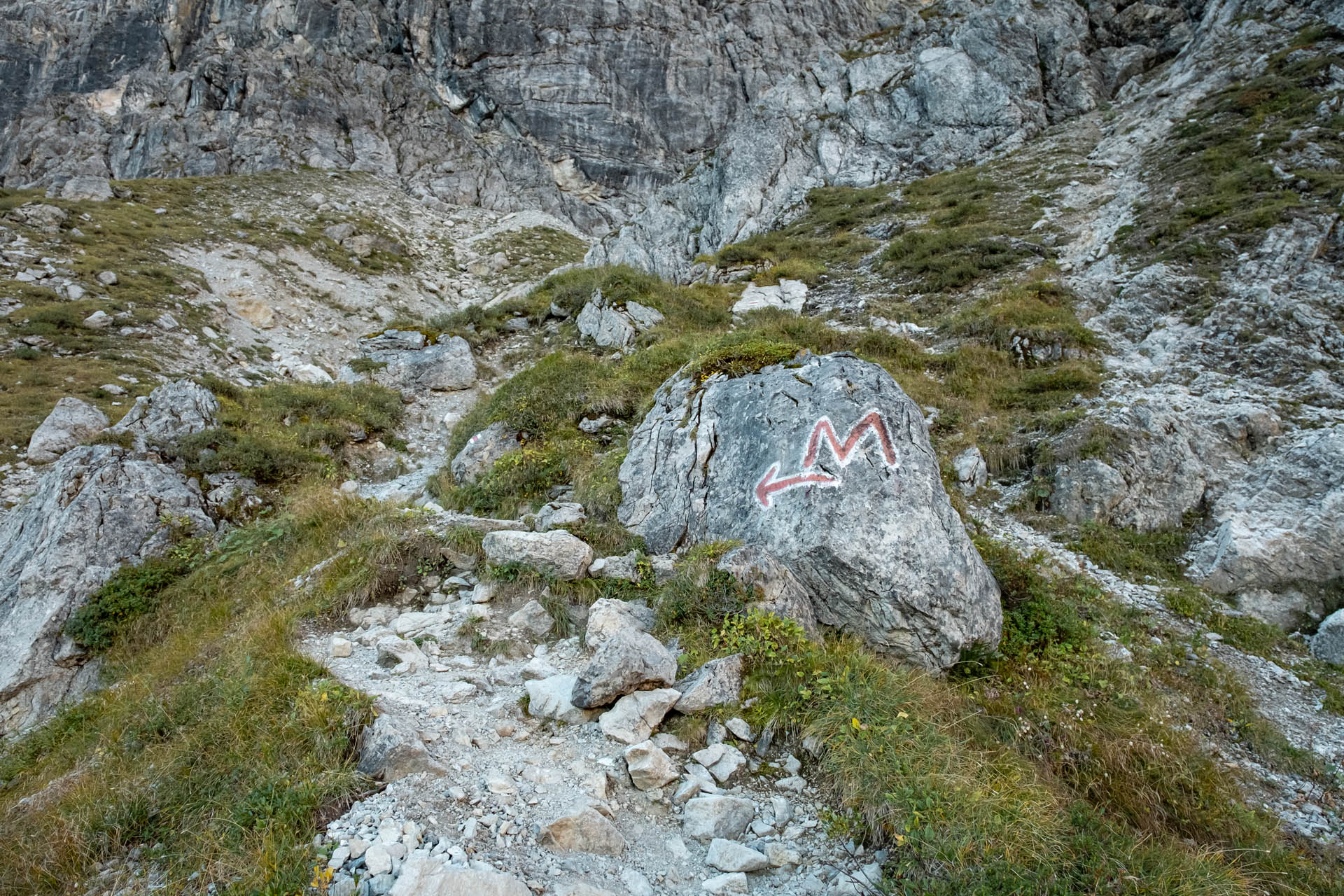 Aufstieg zur Kemptner Scharte